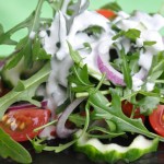 Rofkor Soslu Roka Salatası